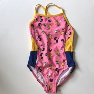 Hanna Andersson Peanuts Swimsuit Size 6-7